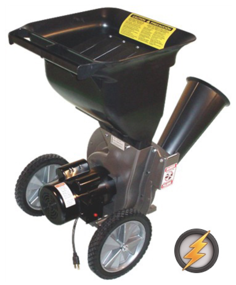 14 Amp 1-1/2 in. Capacity Corded Electric Chipper Shredder
