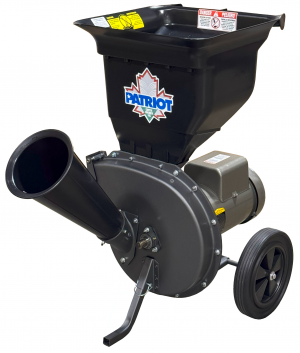 Patriot CSV-3050E Electric Wood Chipper Leaf Shredder (230 VOLT, 1 PHASE, 60 HERTZ)