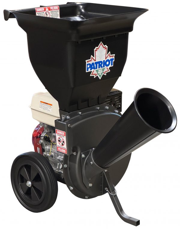 Patriot CSV-3090H Gas Wood Chipper Leaf Shredder